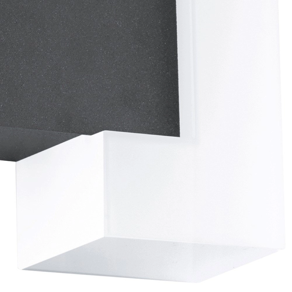 LED outdoor lamp Sitia 18cm black with white Eglo 9002759959883