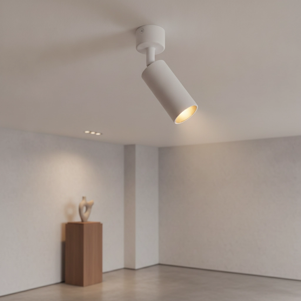 Ceiling spotlight Mor Orientable white