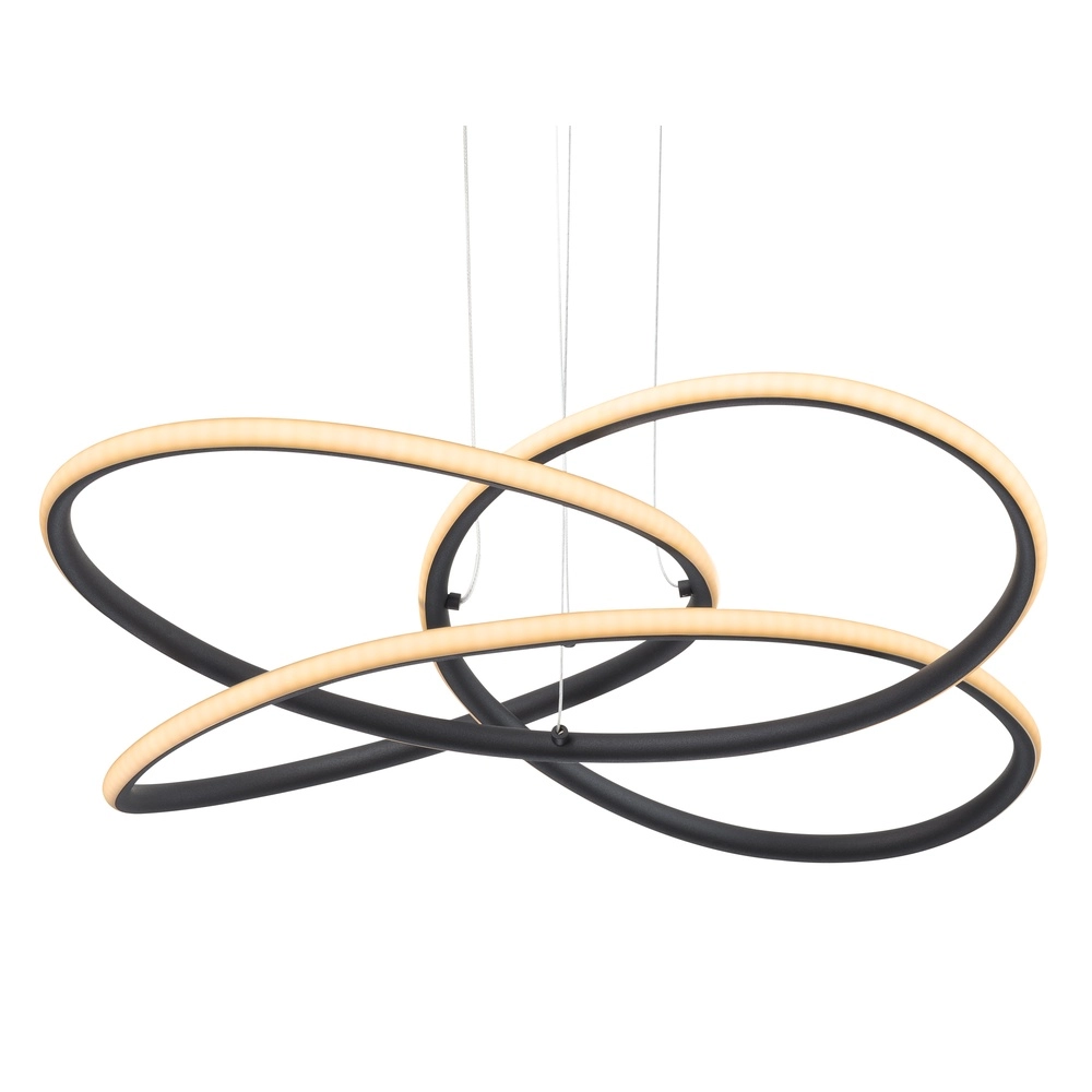 Design pendant lamp Panda black Ø 60cm Globo 9007371409426