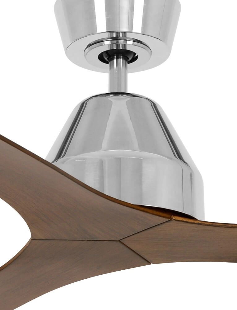 Wooden ceiling fan without lamp Whitehaven Ø 143cm IP55 Beacon 9333509136453