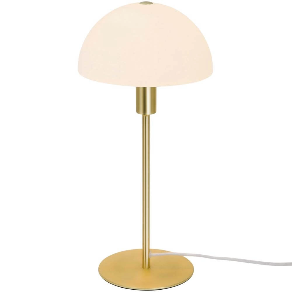 Table lamp Ellen brass with white Nordlux 5704924005503