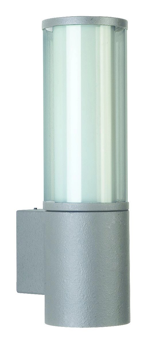 Round wall lamp Rod gray