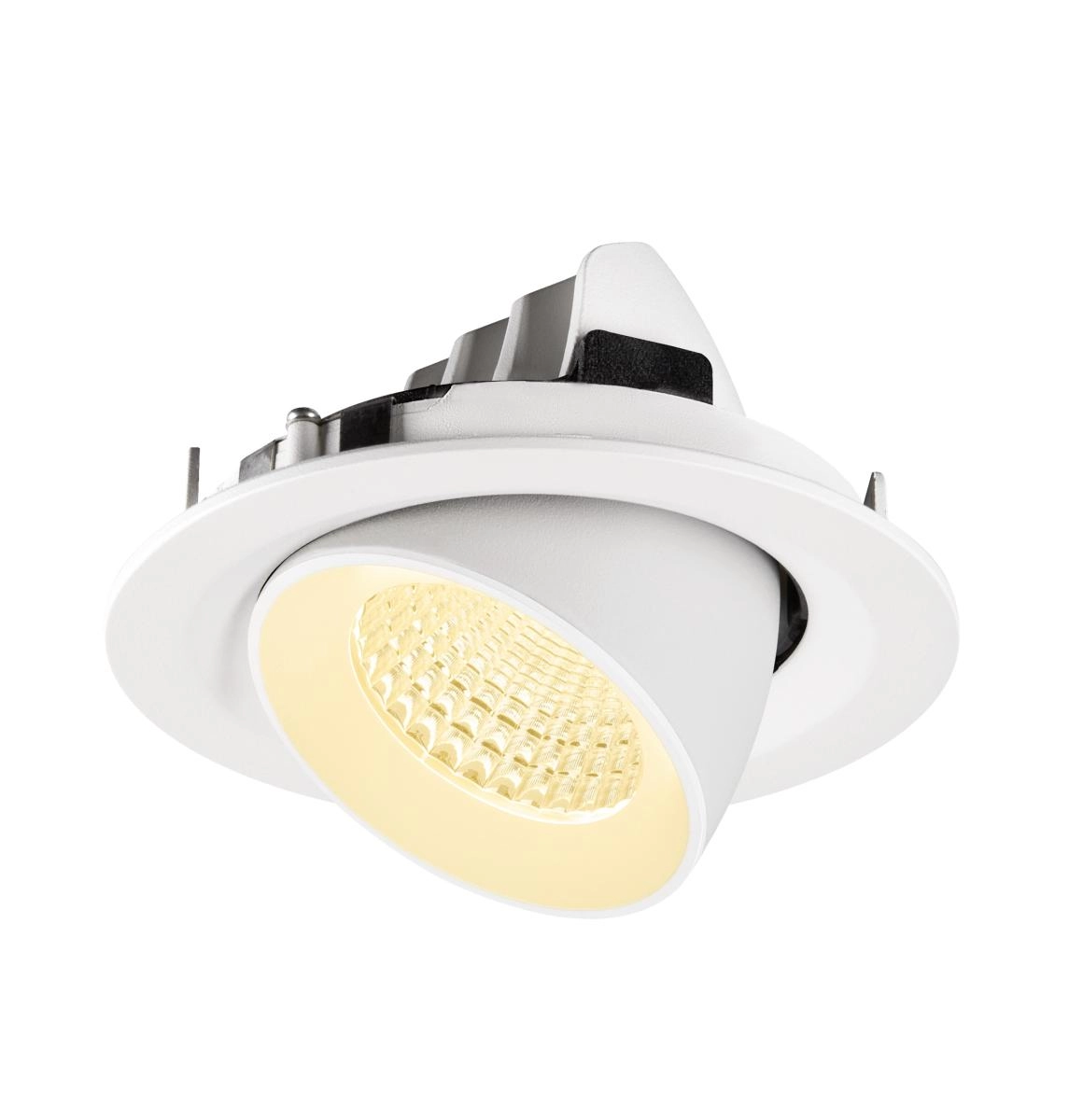 Recessed spotlight Numinos Gimble M white 3000K - 55deg SLV 4024163311793