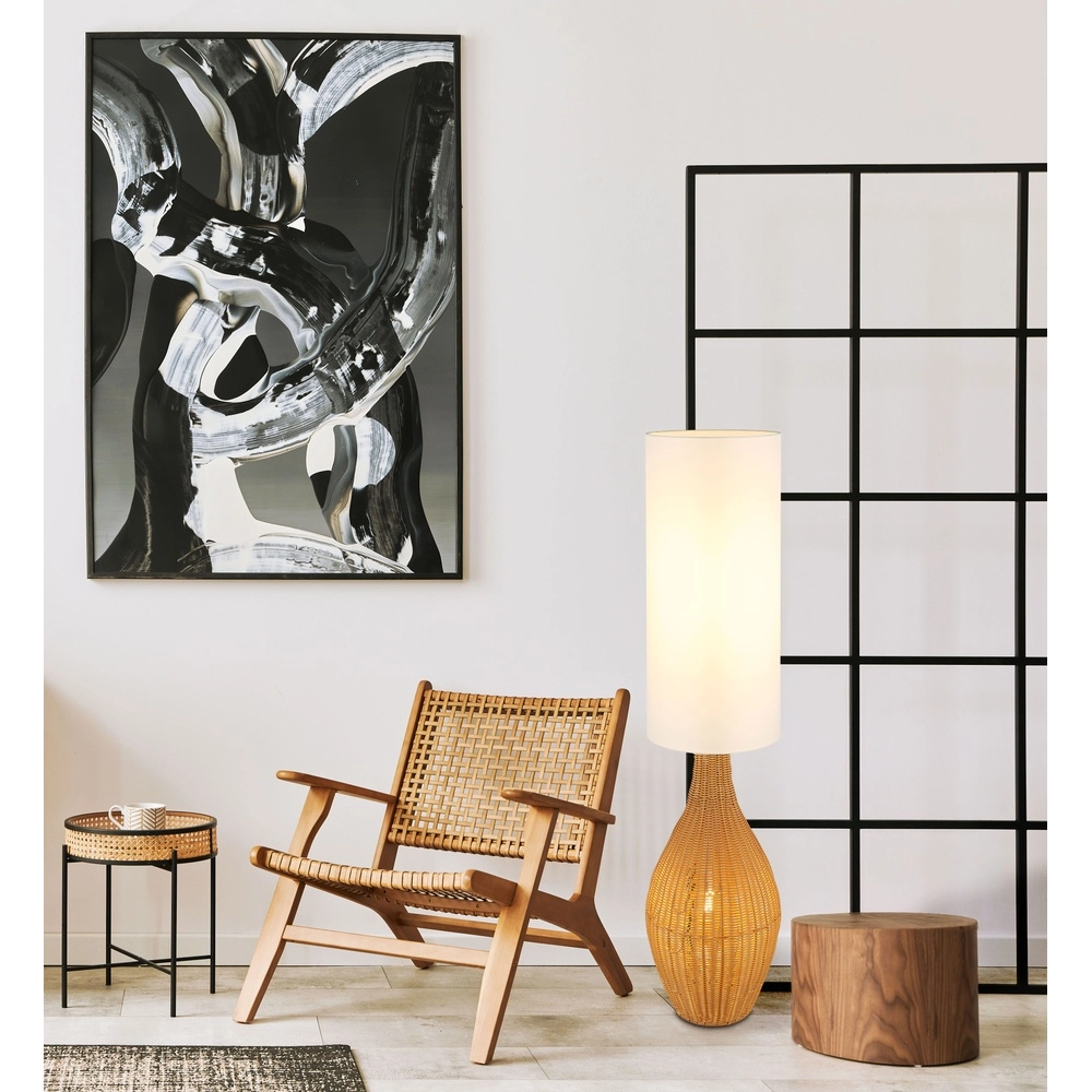 Scandinavian floor lamp Anko Rattan Globo 9007371507993