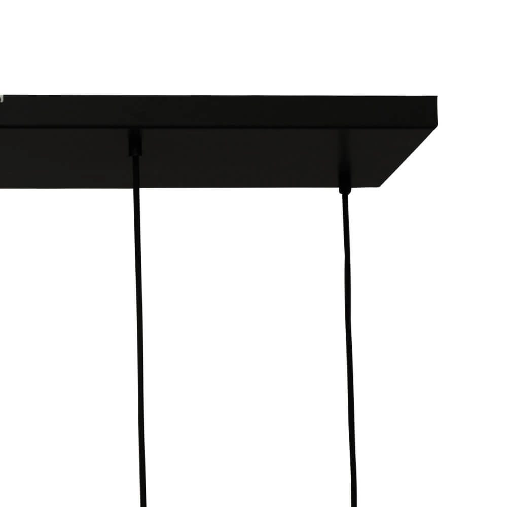 Hanging lamp Lava 8x smoke glass Ø 24cm Masterlight 8718121286365