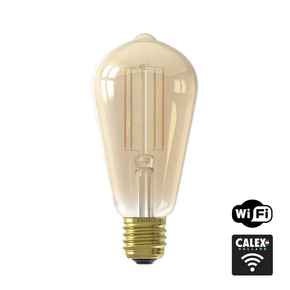 Light source gold Smart Home E27 - 7W - 1800-3000K Circle 8712879144953
