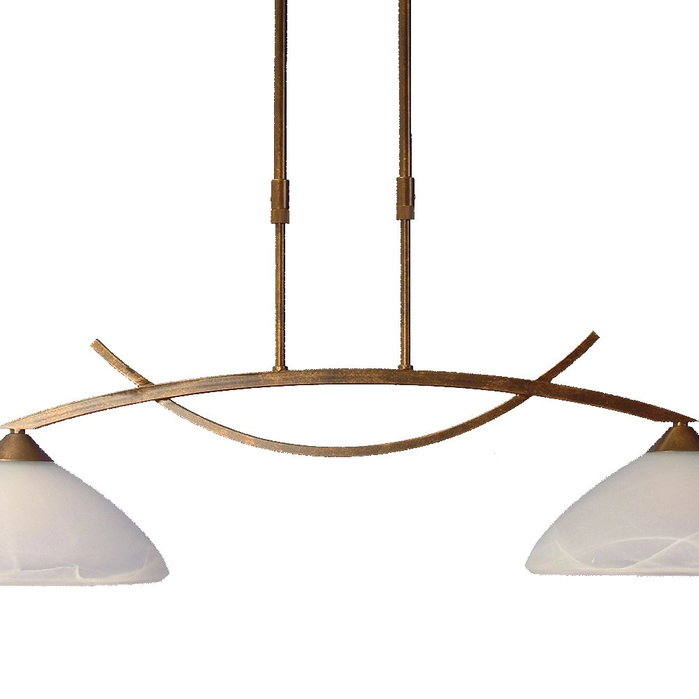 Dining room hanging lamp Verona 1 2-light bronze brown Masterlight 8718121005331