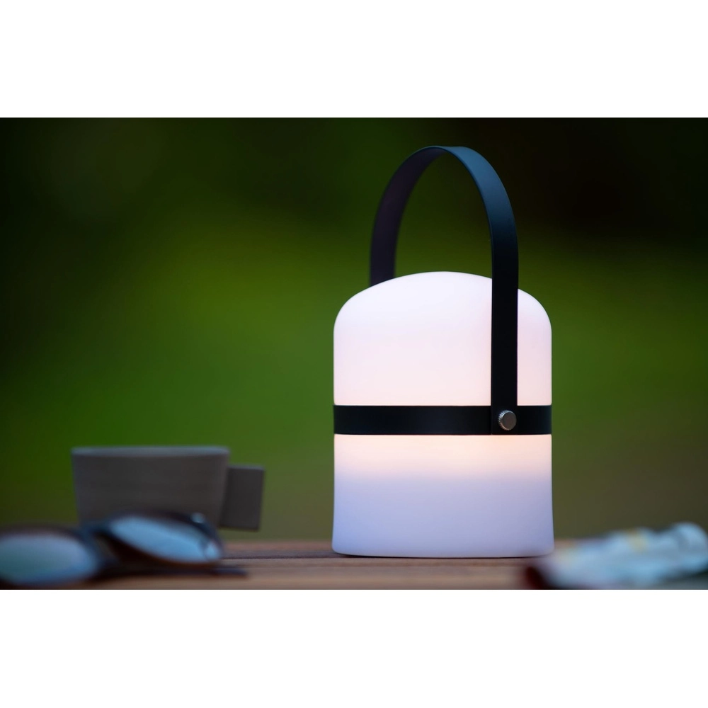 Rechargeable table lamp Little Joe Black Lucide 5411212061416