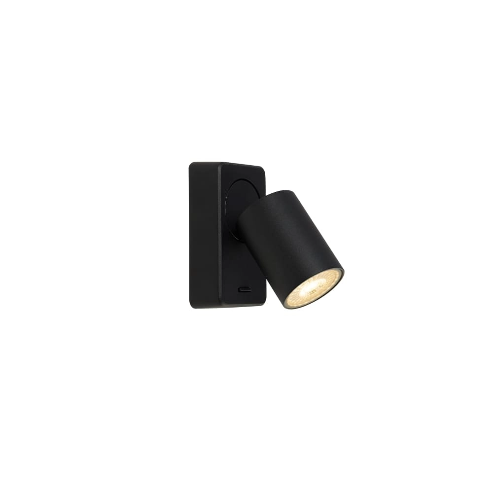 Ceiling lamp Moon 1 black