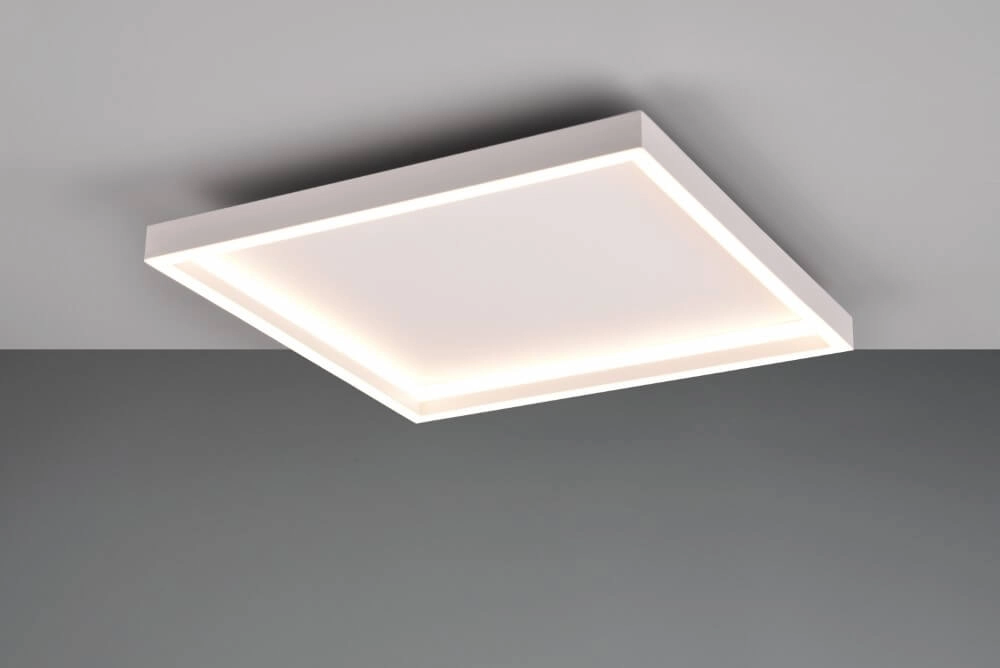 Square white ceiling lamp Rotonda Trio 4017807577624