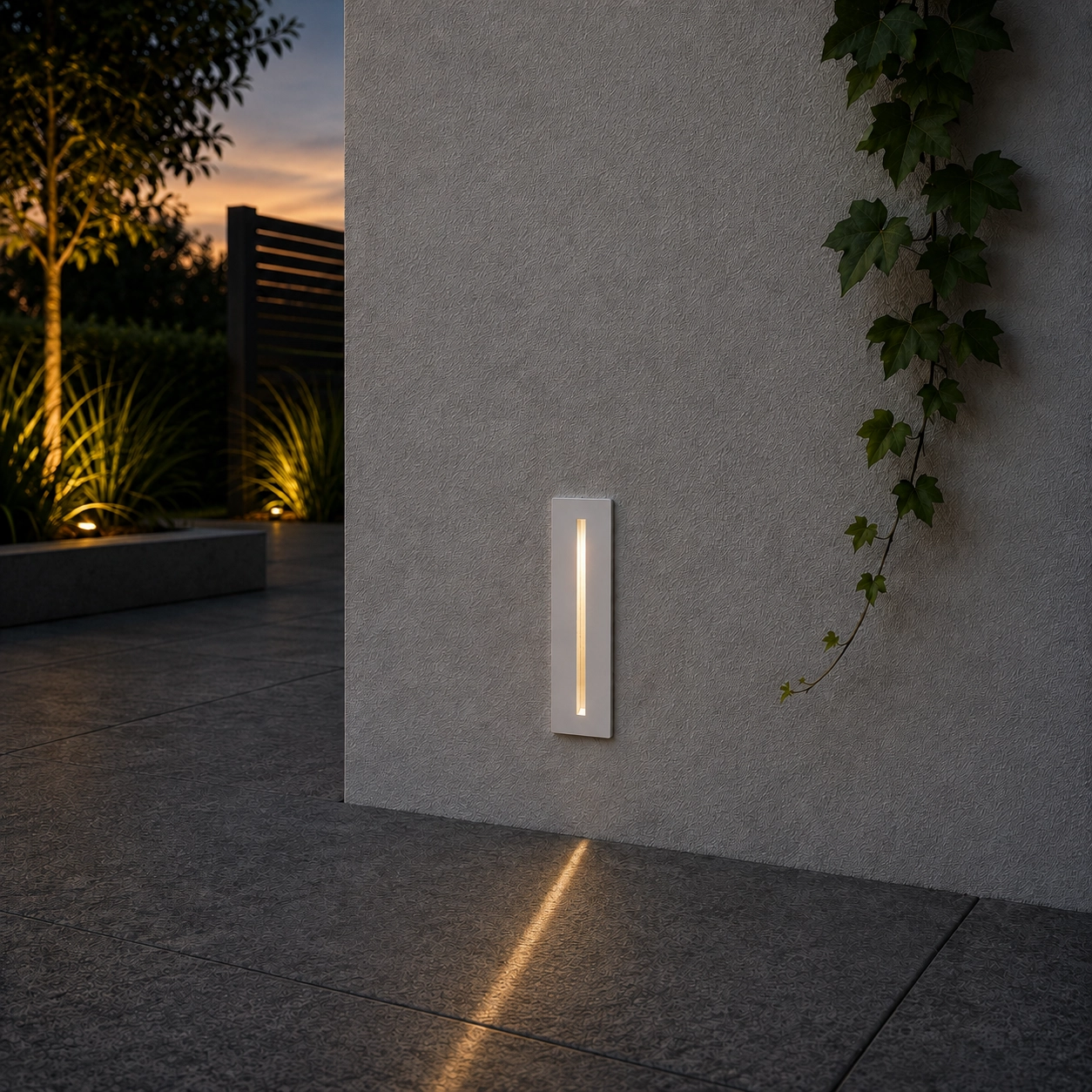 Recessed light Aizen rectangle white