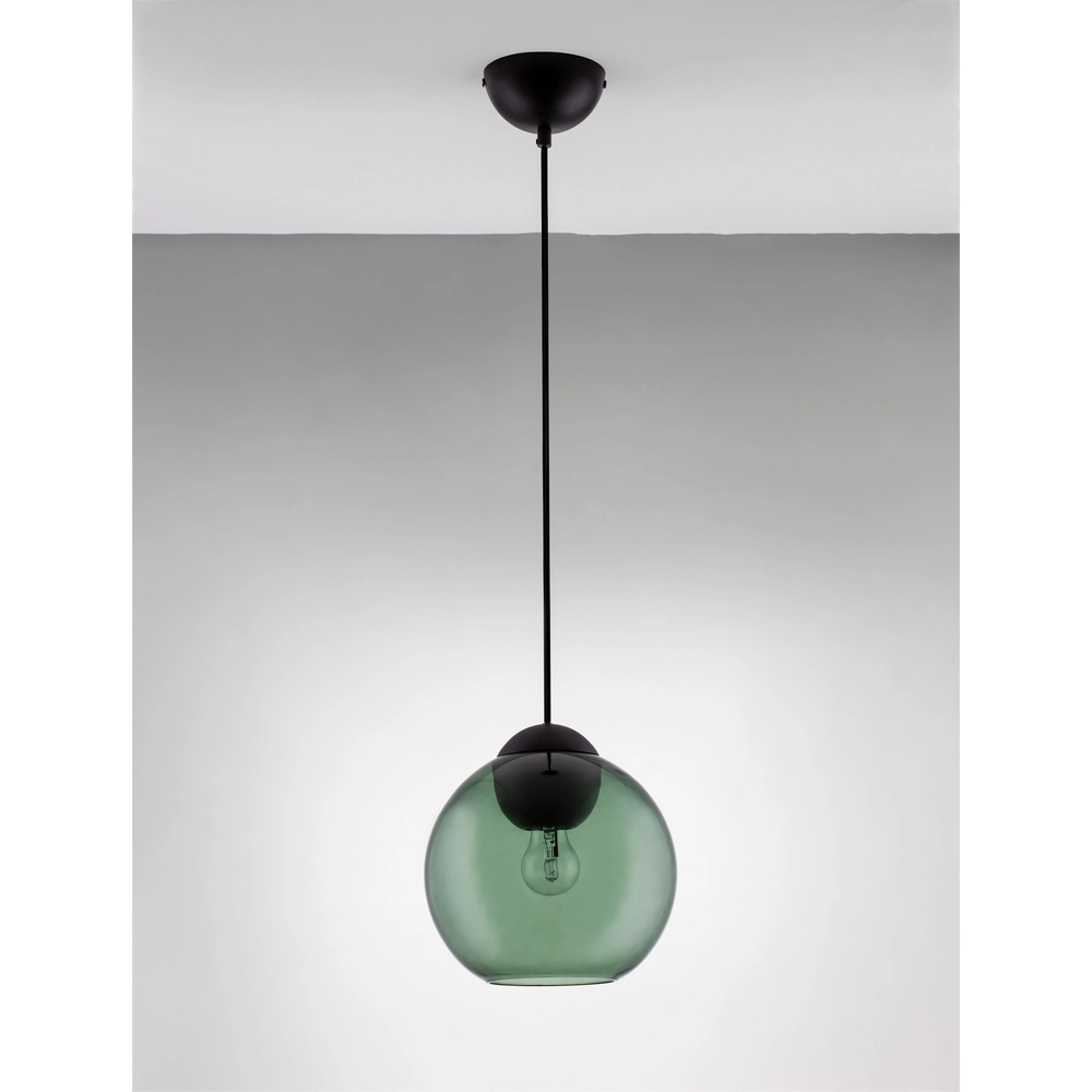 Design pendant lamp Midori Green glass Lyora 5212017434272