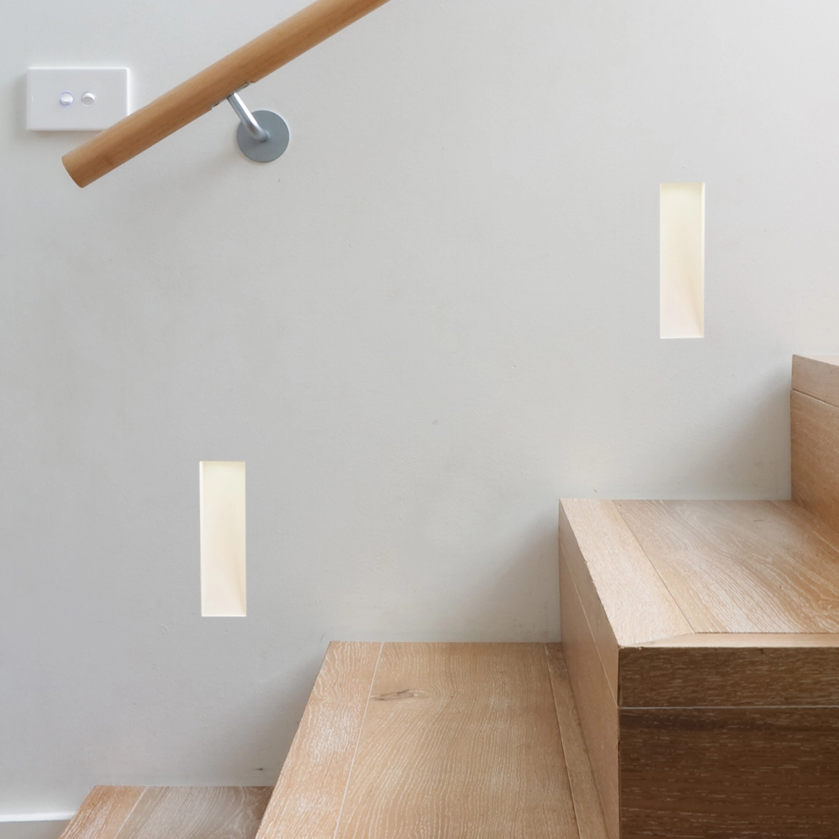 Recessed wall spotlight Simplon white Lyora 5053423308678