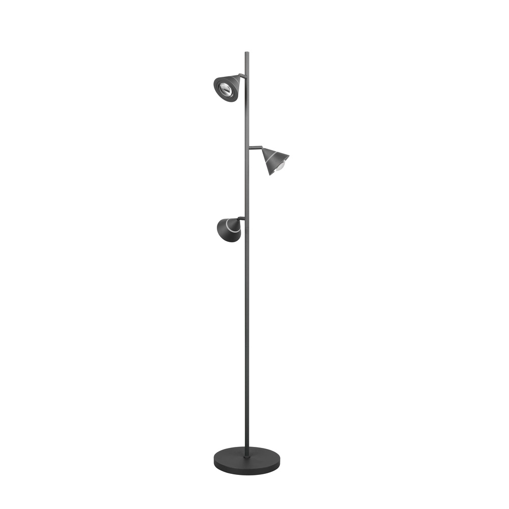 Floor lamp Romeo black Trio 4017807675399