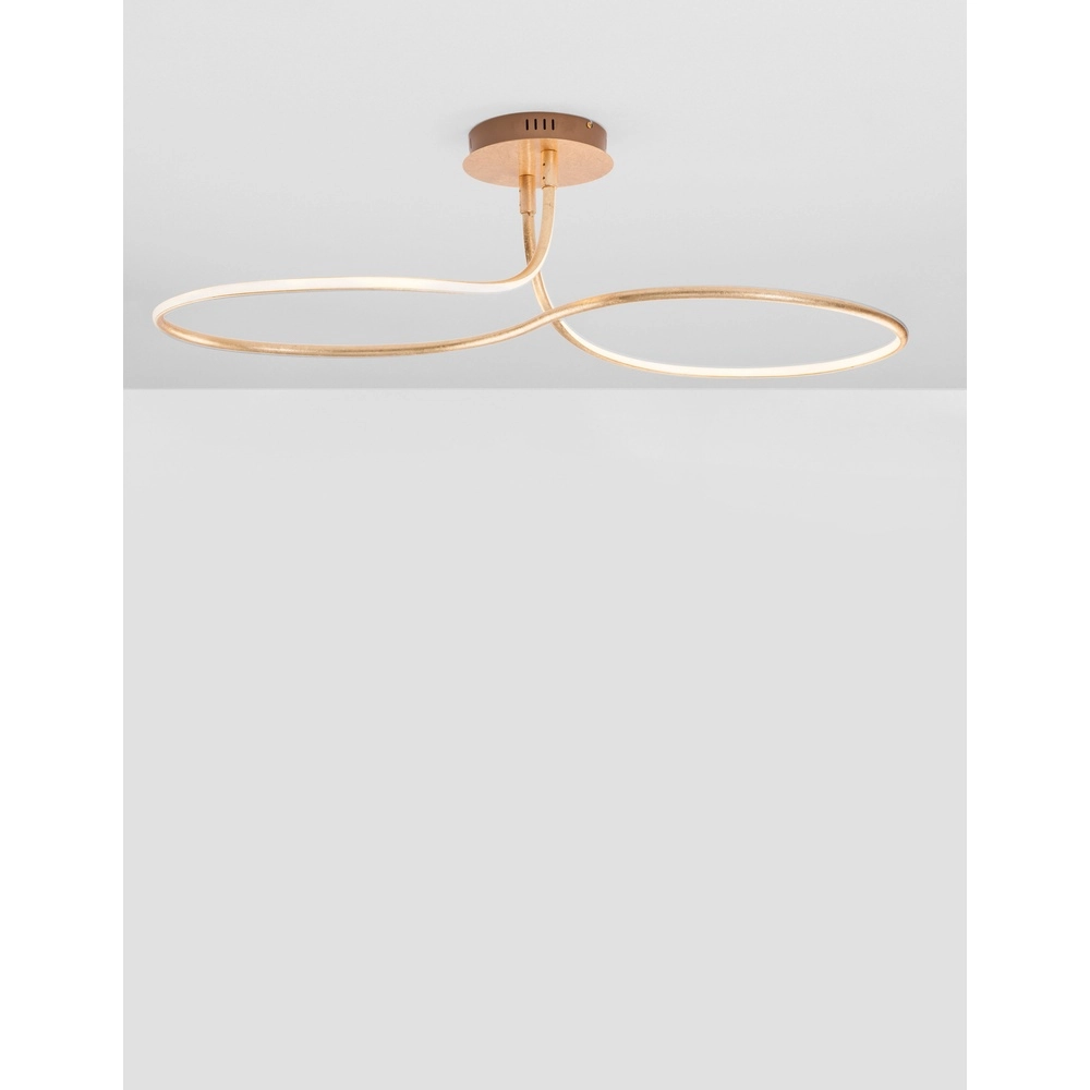 Ceiling lamp Fungo curl gold Lyora 5212017419880