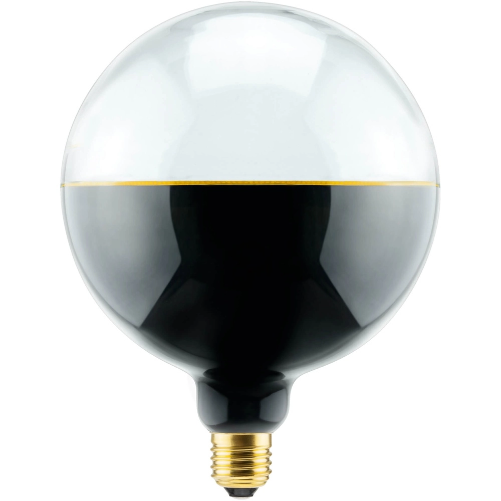 Light source black and clear Illusion 6W - E27 - 260lm - 1900K - Ø 14.5cm Segula 4260751131200