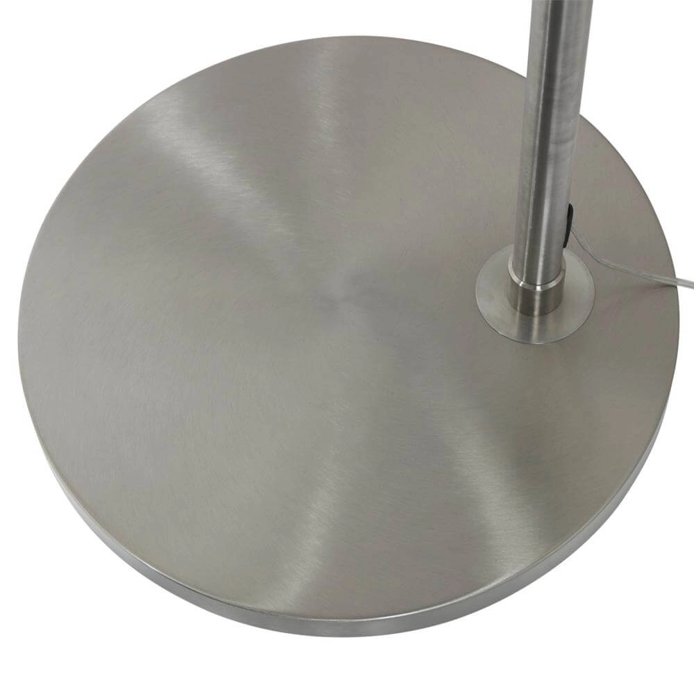 Arc lamp Sparkled Light metal with white shade Steinhauer 8712746173116