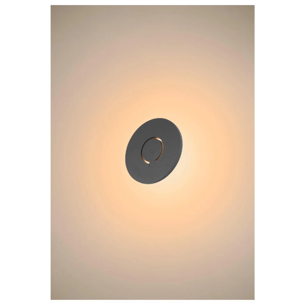 Led wall light I-Ring anthracite SLV 4024163275170
