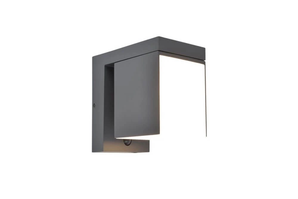Solar wall lamp Prima anthracite
