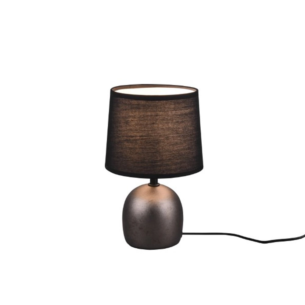 Black table lamp Malu