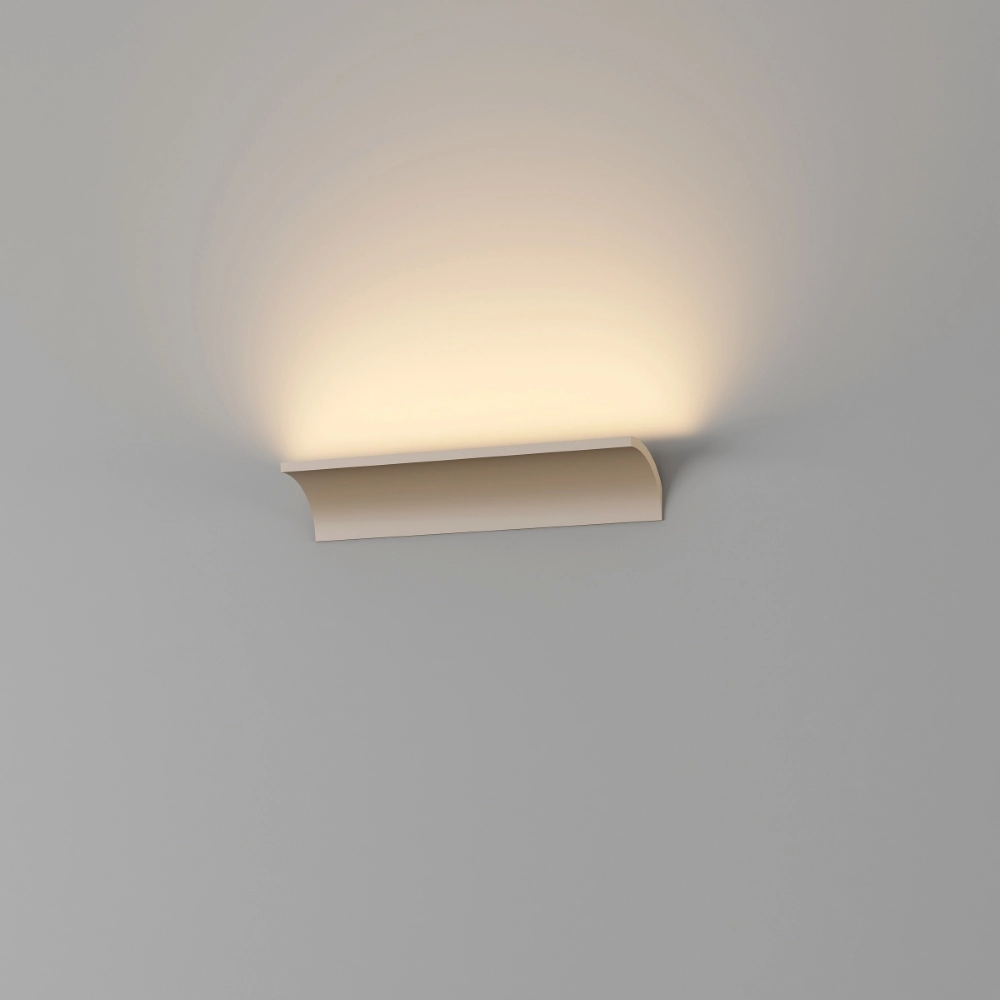 Indirect wall lamp Malibu Up - champagne