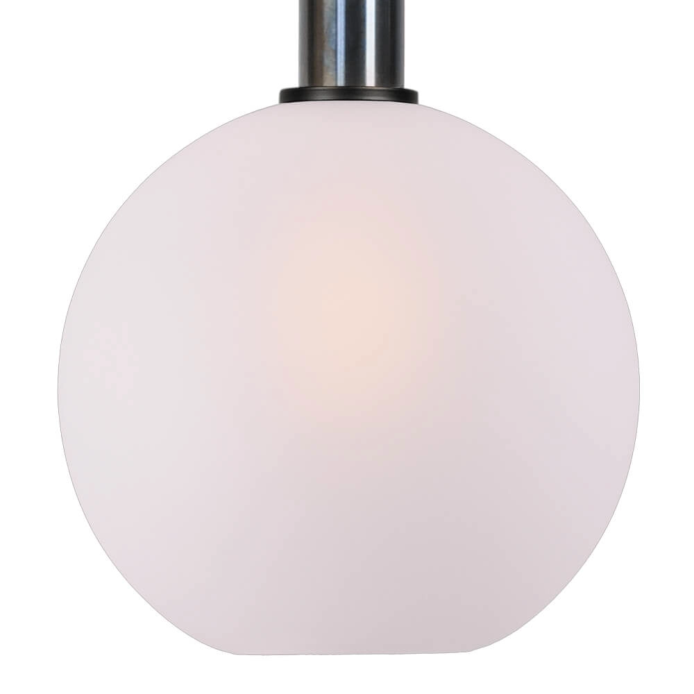 Hanging lamp Ø 25cm Bella 2 Dappled oil with matt white glass Masterlight 8718121334257