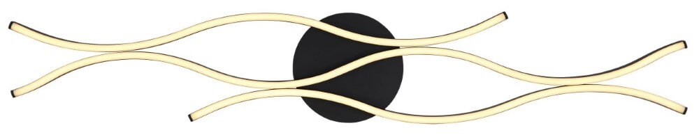 Ceiling lamp Geronimo black Globo 9007371457038