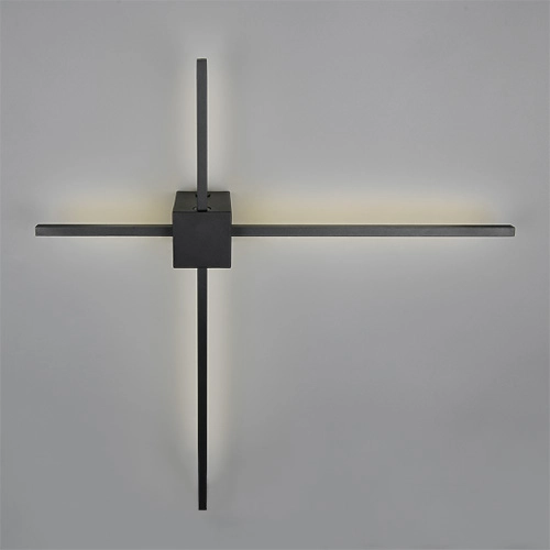 Modern wall lamp Cassino black 67.5cm Trio 4017807683202