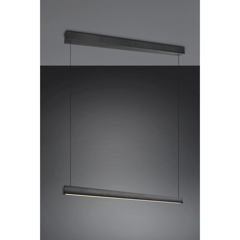 Pendant lamp Wallace black Trio 4017807660159