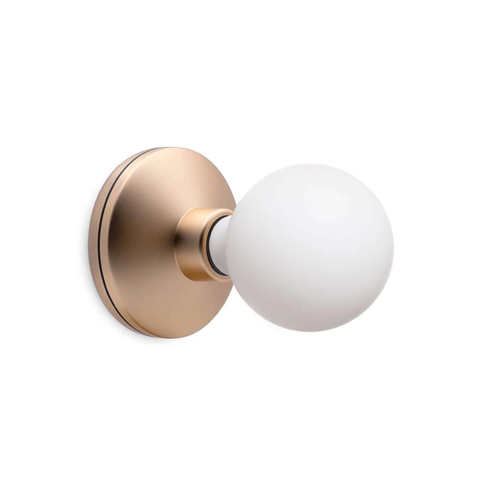 Rechargeable wall lamp Bee Gold Frosted