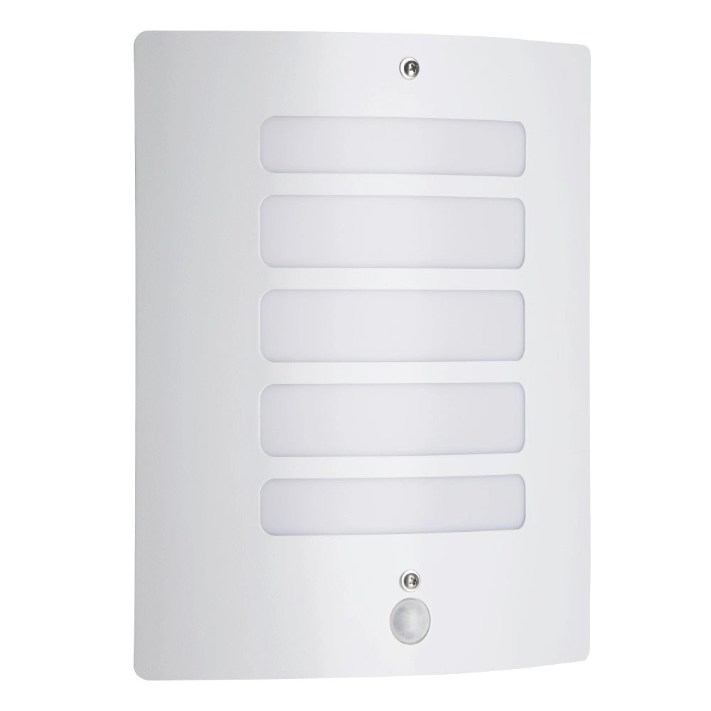 White wall lamp Todd with sensor