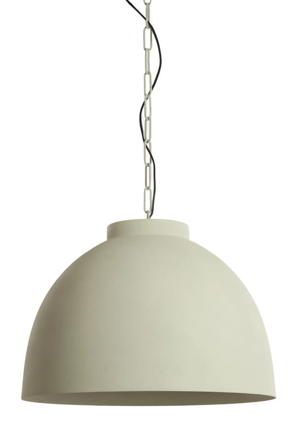 Japandi pendant lamp Kylie cream Ø 60cm Light & Living 8717807711818