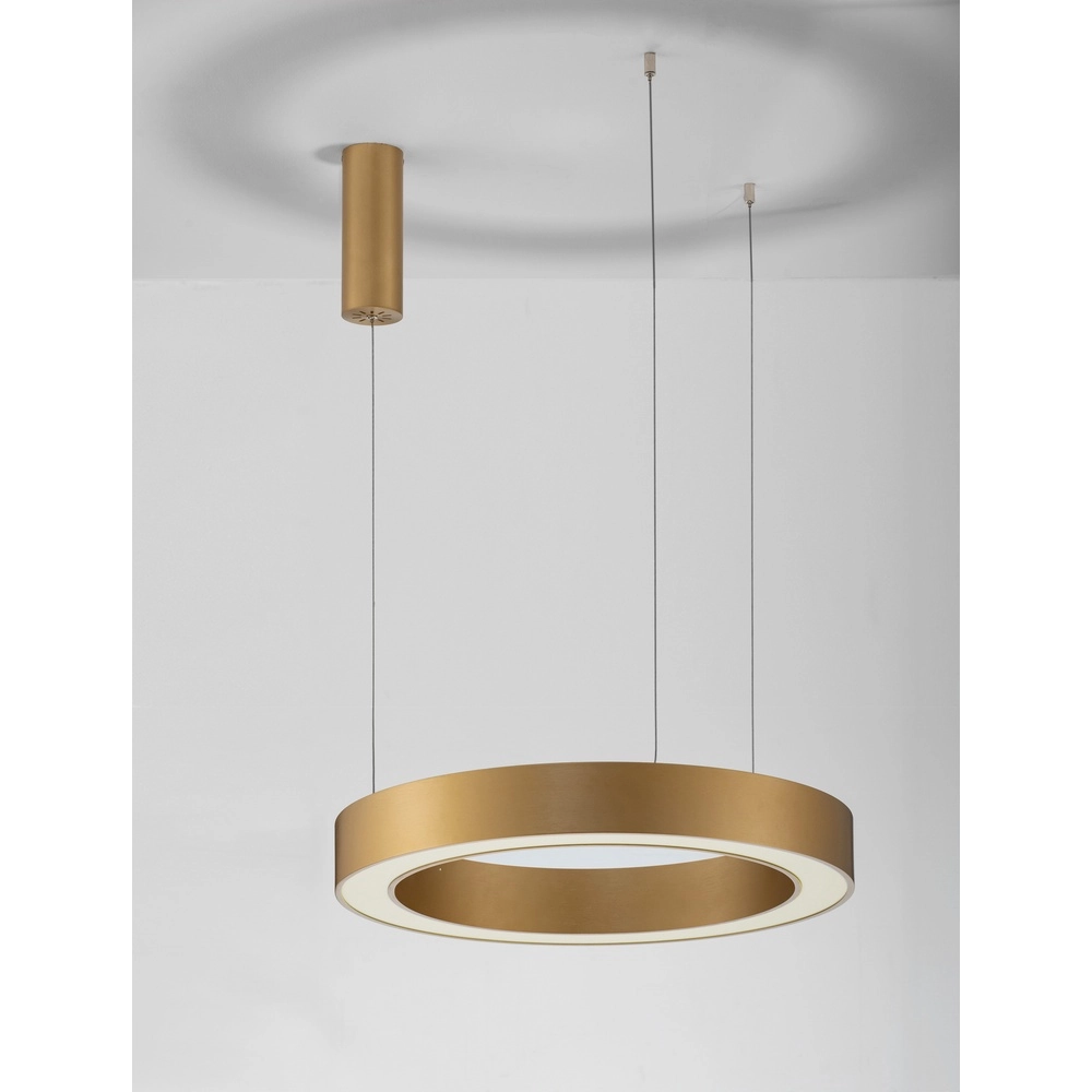 Pendant lamp Morbido gold Ø 60cm Lyora 5212017438652