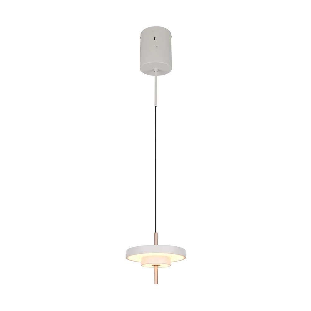 Design pendant lamp Keaton white Ø 20cm Trio 4017807653328