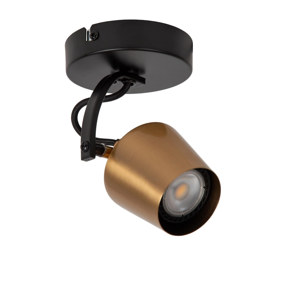 Ceiling lamp Emile black with gold
