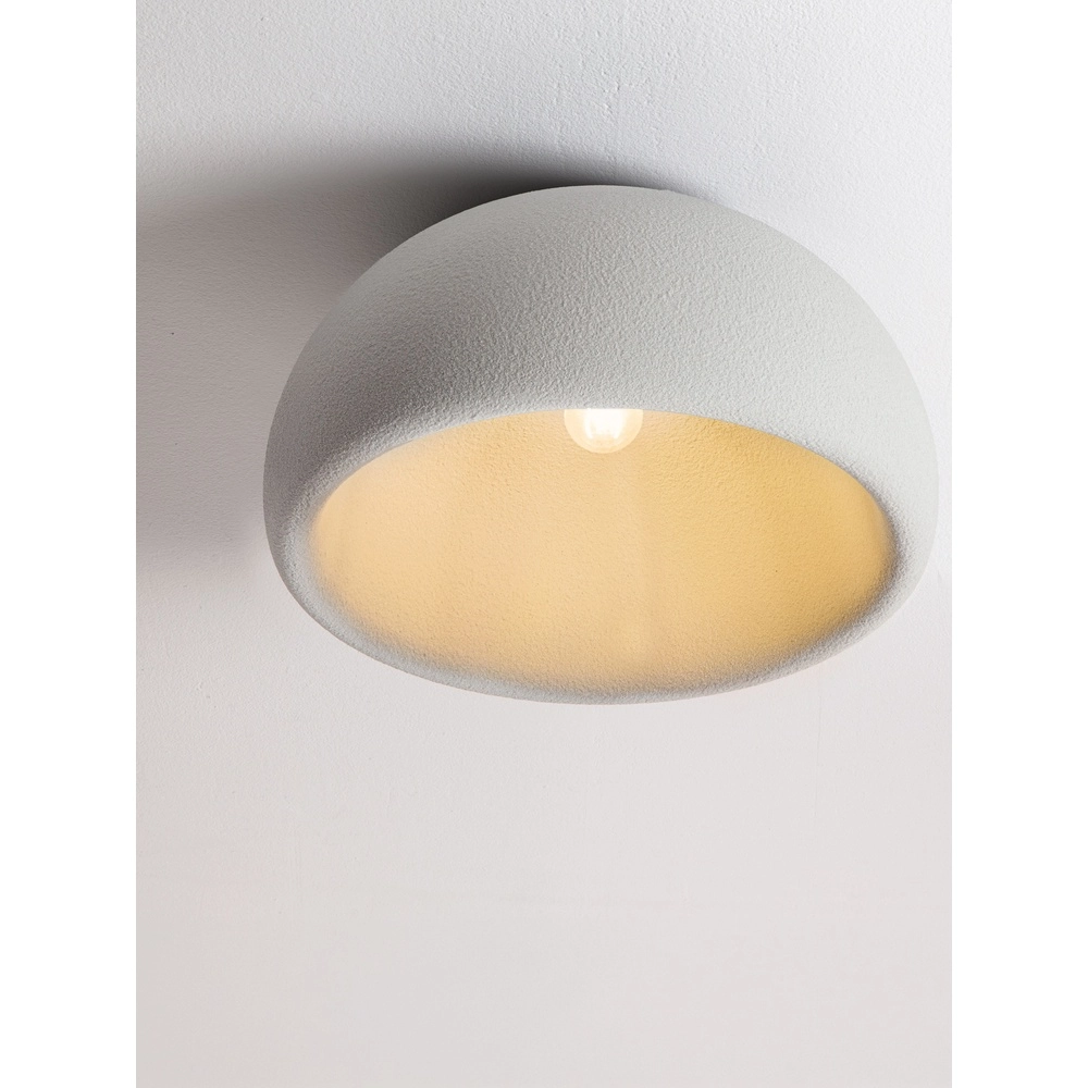 Modern ceiling lamp Davo grey Ø 50cm Lyora 5212017495730