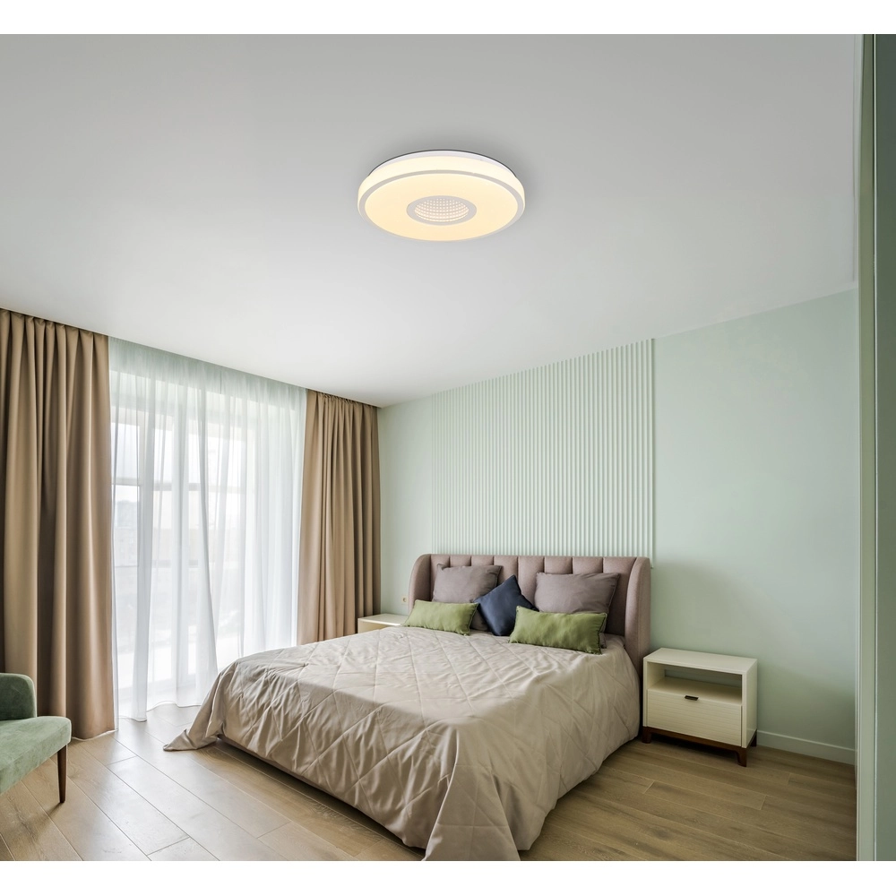 Ceiling light Astania white Ø 38cm Globo 9007371515332