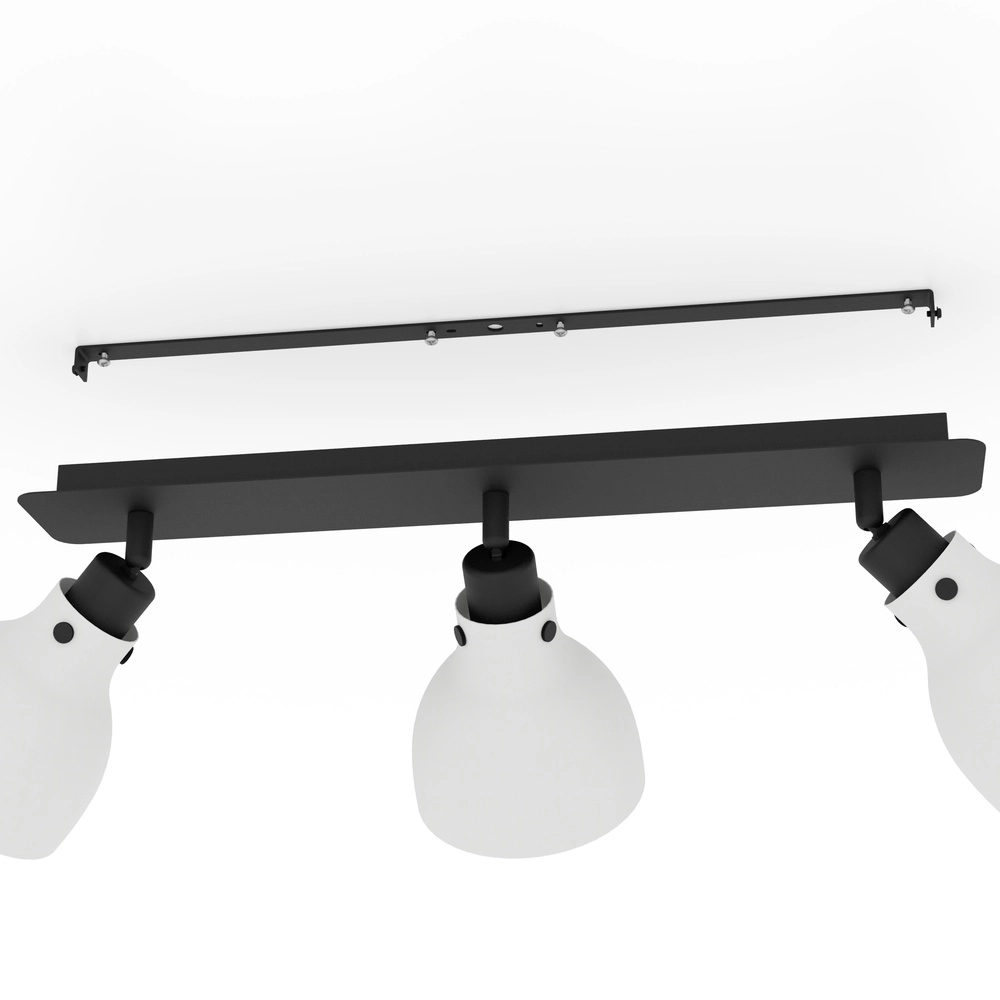 Grey ceiling lamp Matlock 3x E27 - design Eglo 9002759438296