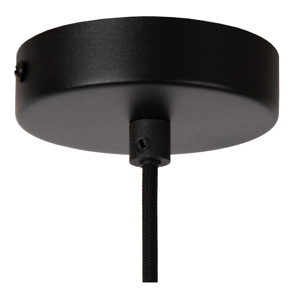Design pendant lamp Gregory Black Lucide 5411212303127