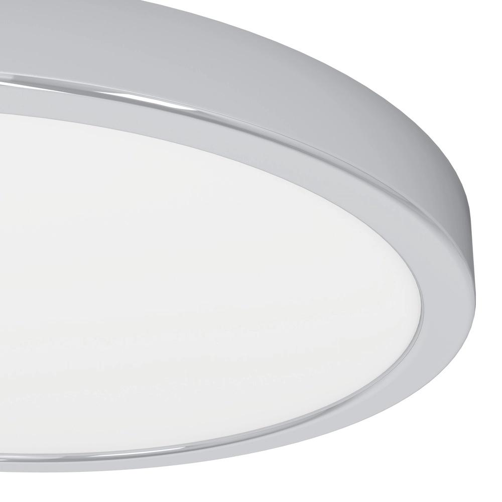 Chrome ceiling light Fueva 6 LED - Ø 27,7cm Eglo 9008606331079
