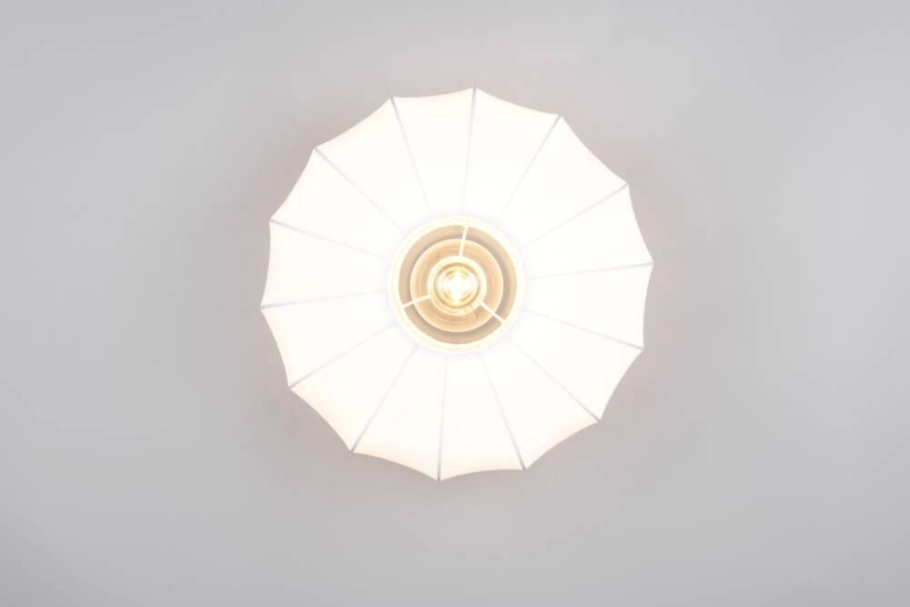 White design ceiling lamp Madleine Ø 40cm Trio 4017807638257