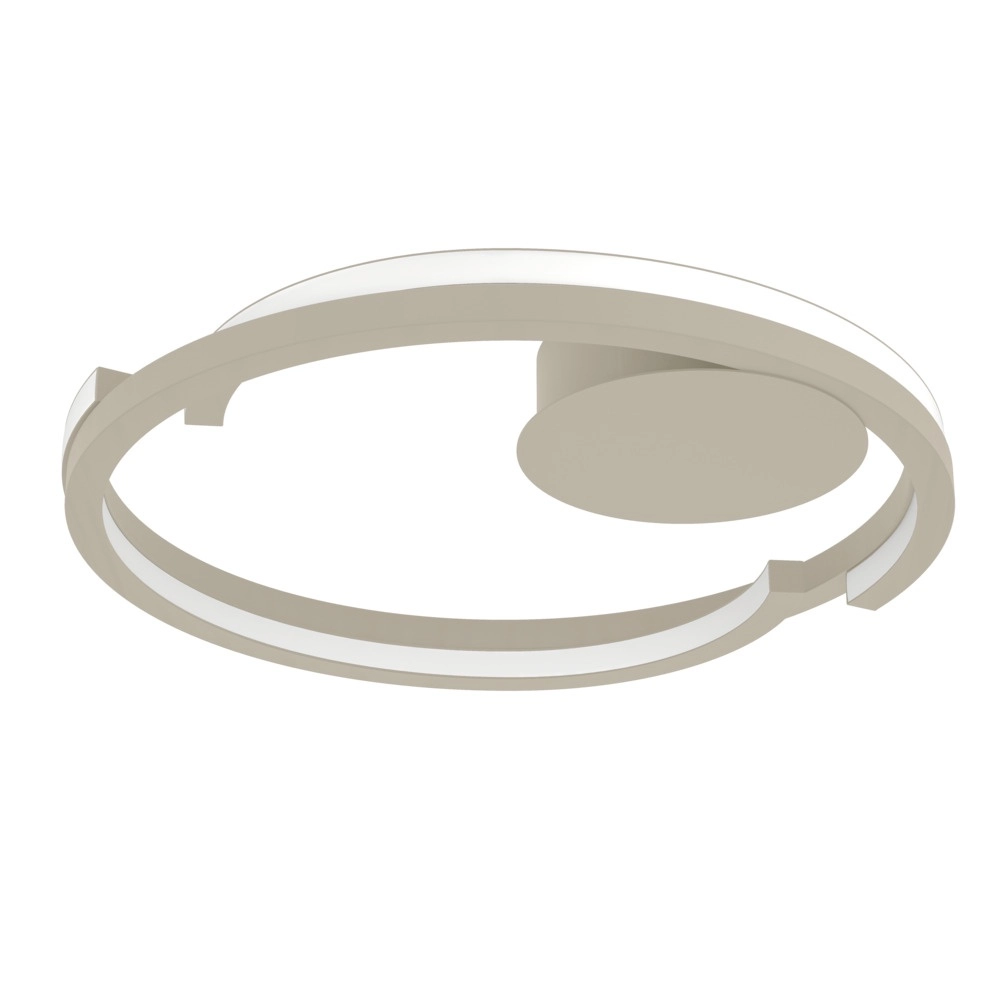 Ceiling lamp Mezzomonte sand brown