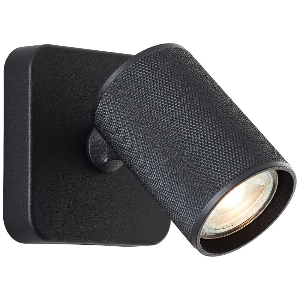 Surface-mounted spot Marty black Brilliant 4004353424366