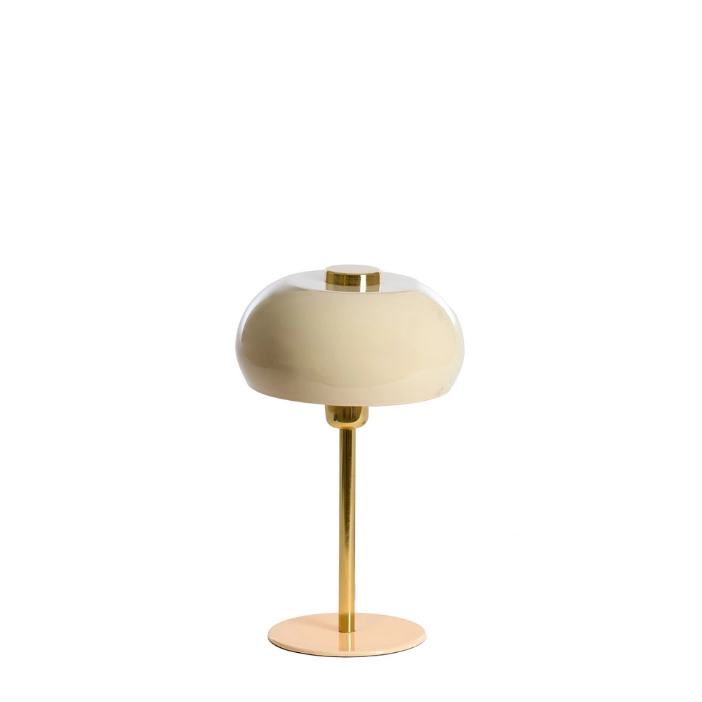 Table lamp Surin Ø 22cm - gloss grey with gold Light & Living 8717807740924