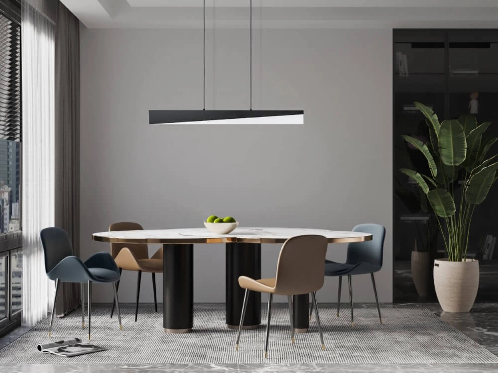 Black LED hanging lamp Isidro Eglo 9002759995621