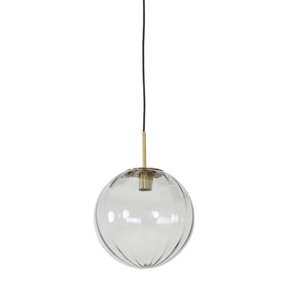 Pendant lamp Magdala Ø 30cm smoke
