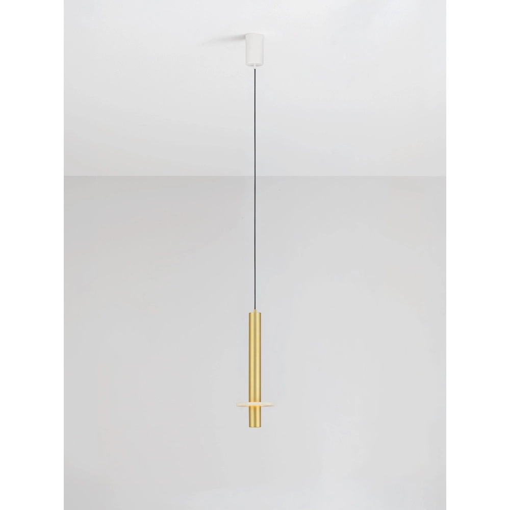 Design pendant lamp Noemi gold with white Ø 11cm Lyora 5212063503304