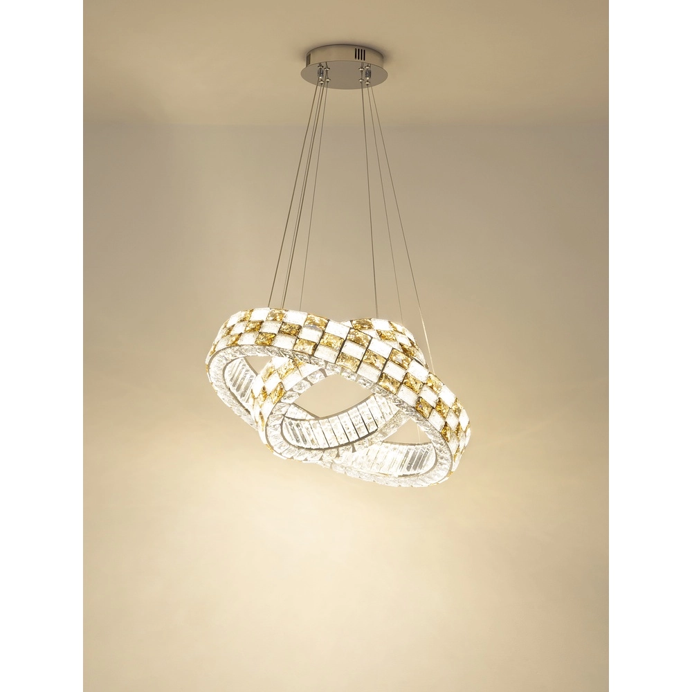Pendant lamp Lidia chrome Globo 9007371586097