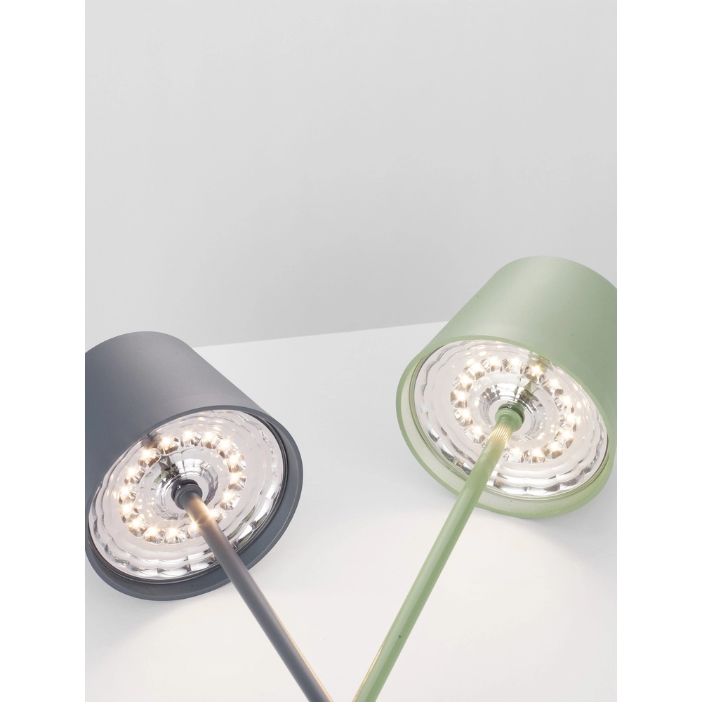Rechargeable table lamp Seina grey Lyora 5212017444431