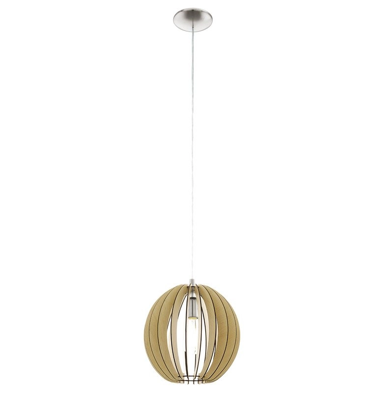 Pendant lamp Cossano 30cm Maple wood Eglo 9002759947644